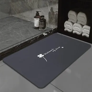 Koupelnová předložka Rychleschnoucí protiskluzová koupelnová předložka | koupelnové vybavení - 20 , 45 cm x 70 cm