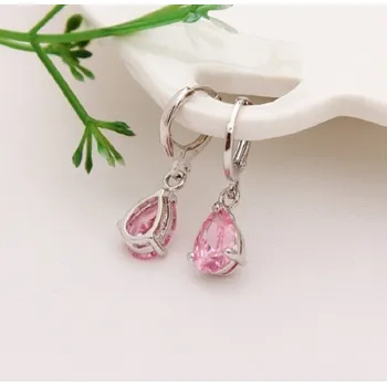 Náušnice Dámské visací náušnice se zirkonem G588 14