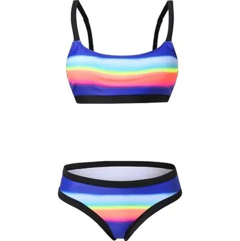 Dámské plavky Dámské pruhované bikiny P1105 S 2