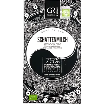 Čokoláda Georgia Ramon Shadow Milk 75% mléčná čokoláda 50 g