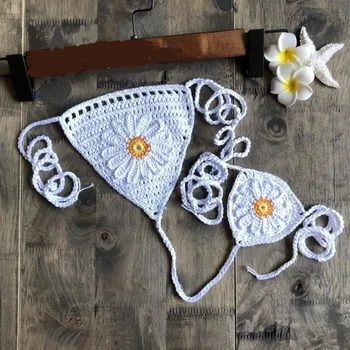 Dámské plavky Dámský spodní díl plavek P643 bílá