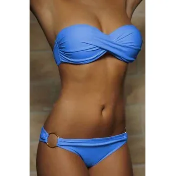 Dámské plavky Dámské stylové bikiny modrá L