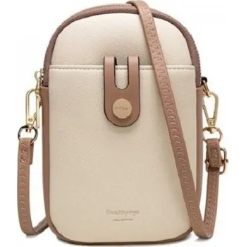 Kabelka Dámská crossbody kabelka M1298 krémová