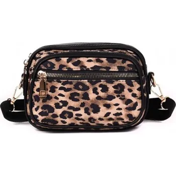 Ledvinka Dámská leopardí ledvinka T815 khaki