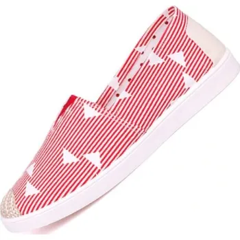 Dámská obuv Dámské slip on tenisky Mia červená 39