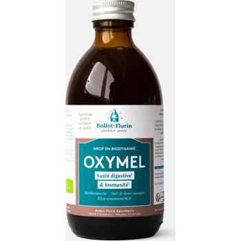 Sirup Janina D. Černá Oxymel Medový Sirup S Jablečným Octem A Mátou 300 Ml