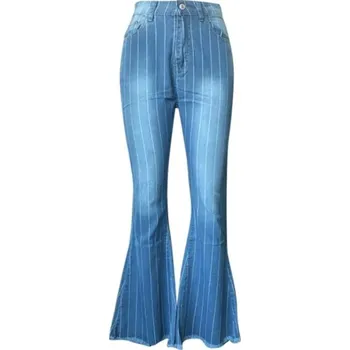 Dámské džíny Dámské džíny pruhované XS