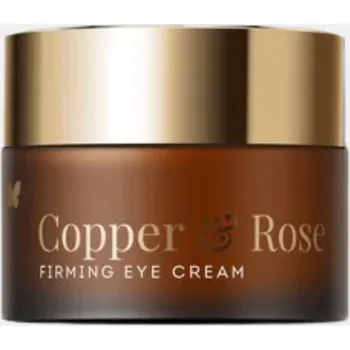 Péče o oční okolí Vanessa Megan Zpevňující oční krém s peptidy z koloidní mědi a ibišku Copper & Rose Firming Eye Cream