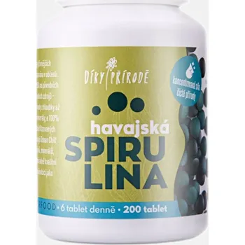 Přírodní produkt Díky přírodě Havajská spirulina v tabletách