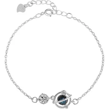 Náramek Dámský řetízkový náramek s kamínky H130