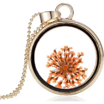 Náhrdelník Dámský náhrdelník s květinou C1005 4