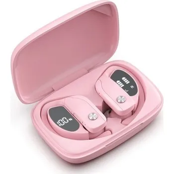 Sluchátka Bezdrátová bluetooth sluchátka K1928 růžová