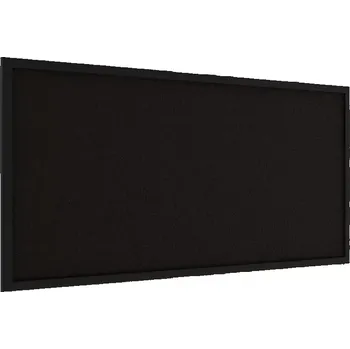 Allboards Allboards, Korková tabule, černá barva korku, 80x40 cm, lakovaný dřevěný rám, ČERNÁ, TKBLACK84BK