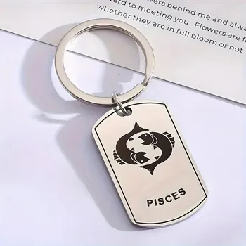 Přívěšek na klíče znamení zvěrokruhu - ryby