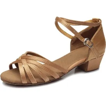 Dámské sandále Dámská taneční obuv A445 béžova 38