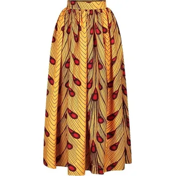 Dámská sukně Dámská maxi sukně se vzorem L 4