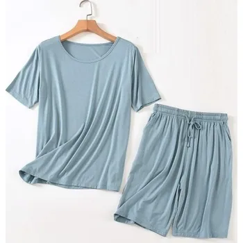 Dámské pyžamo Dámské pyžamo P2686 modrá S