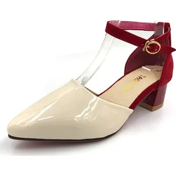 Dámské lodičky Dámské lakované lodičky vínová 37