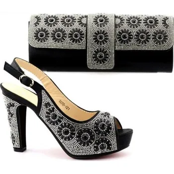 Kabelka Dámský set - Lodičky a psaníčko černá 40