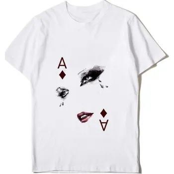 Dámské tričko s motivem karet XL 8