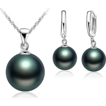 Přívěsek Dámský přívěsek Perla J1843 černá