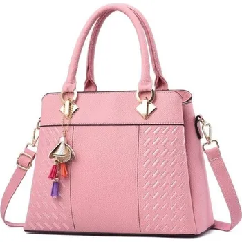 Kabelka Dámská kožená kabelka M793 růžová