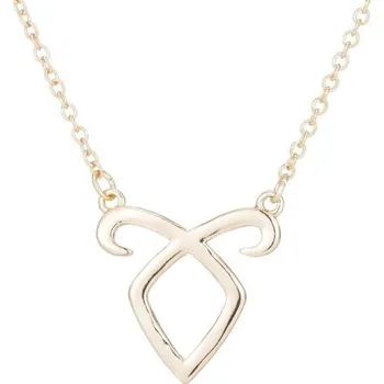 Náhrdelník Dámský náhrdelník s přívěskem D242 zlatá 2