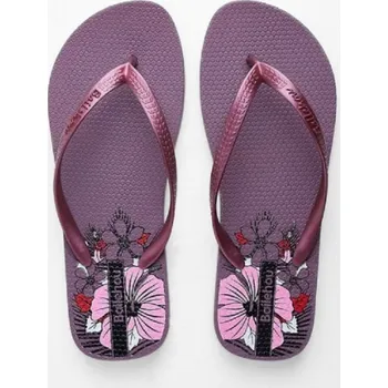 Dámské žabky Dámské plážové žabky A2575 fialová 35