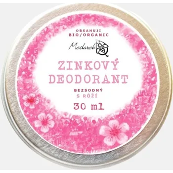 Medarek Zinkový deodorant růže (Velikost: 30 ml)