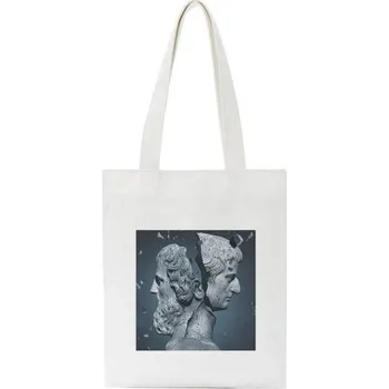 Kabelka Dámská plátěná taška M909 10