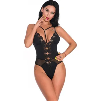 Body Dámské krajkové body B721 černá S