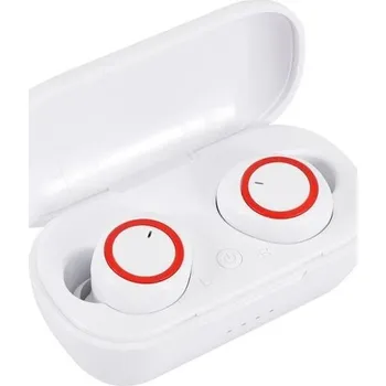 Sluchátka Bezdrátová bluetooth sluchátka K1644 bílá
