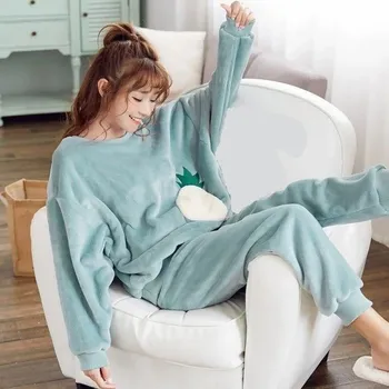 Dámské pyžamo Dámské pyžamo P3119 tyrkysová M