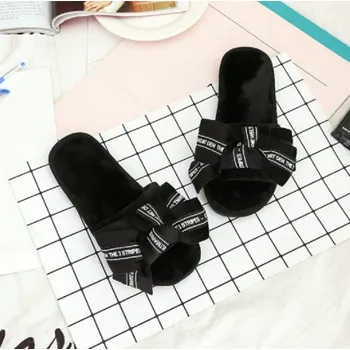 Dámské pantofle Dámské domácí pantofle A781 černá 41