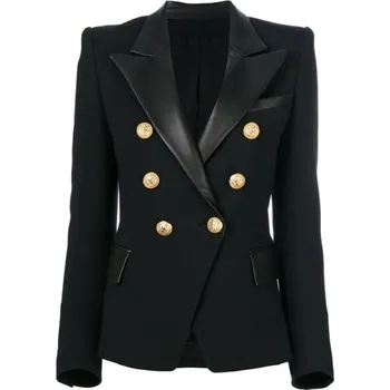 Dámské sako Dámský černý blejzr XL