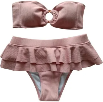 Dámské plavky Dámské bikiny P568 růžová XS