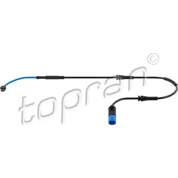 Brzdový systém Výstražný kontakt, opotřebení obložení TOPRAN 504 465