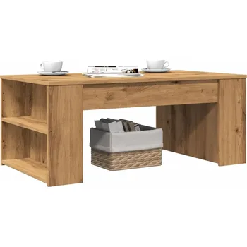 Obývací pokoj vidaXL Konferenční stolek 102x55x42 cm kompozitní dřevo [831853] Barva: dub artisan