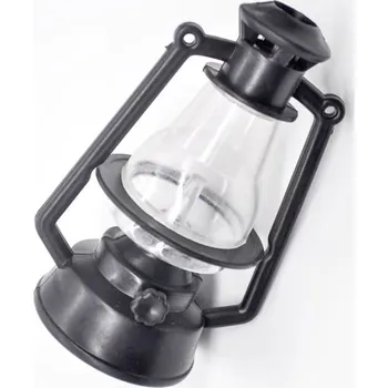 Svícen Dekorativní retro lampa černá 5,5 cm