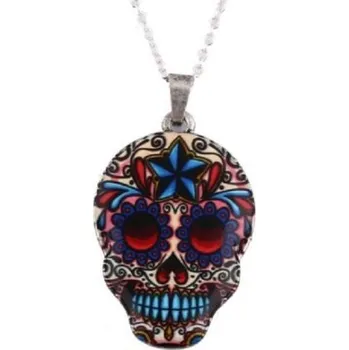 Náhrdelník Dámský náhrdelník s lebkou D322 1