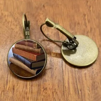 Náušnice Dámské visací náušnice C1059 bronzová 5