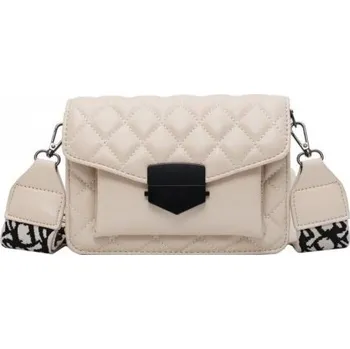 Kabelka Dámská kožená kabelka M1243 krémová