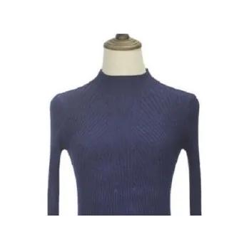 Dámský svetr Dámský rolák J3274 tmavě modrá