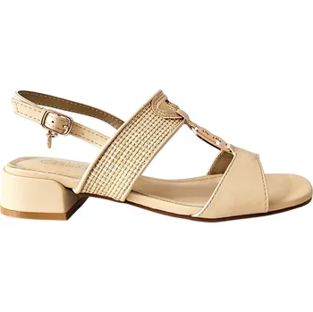 Dámské sandále Béžové sandály Laura Biagiotti ZS Calf Nut Velikost: 39