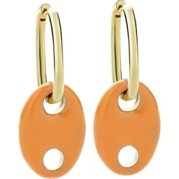 Náušnice Dámské kruhové náušnice s přívěskem G1385 16