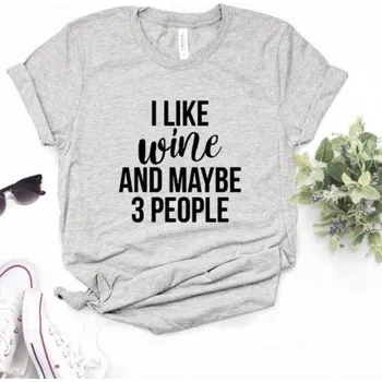 Dámské tričko Dámské tričko s vtipným potiskem B314 šedá L