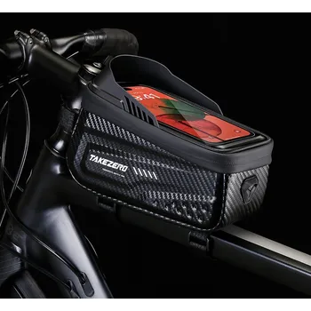 brašna na kolo Brašna na mobil na kolo, pouzdro na rám kola Takezero A3