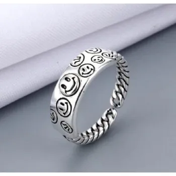 Prsten Dámský prstýnek se smajlíkem D2416 1