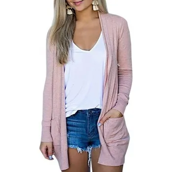 Dámský cardigan P2094 růžová S