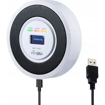 Bezpečnostní detektor Detektor úniku plynu, alarm pro zemní plyn LPG, metan, propan-butan